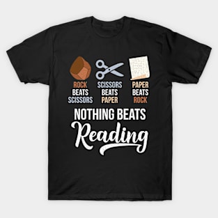 Nothing Beats Reading Book T-Shirt